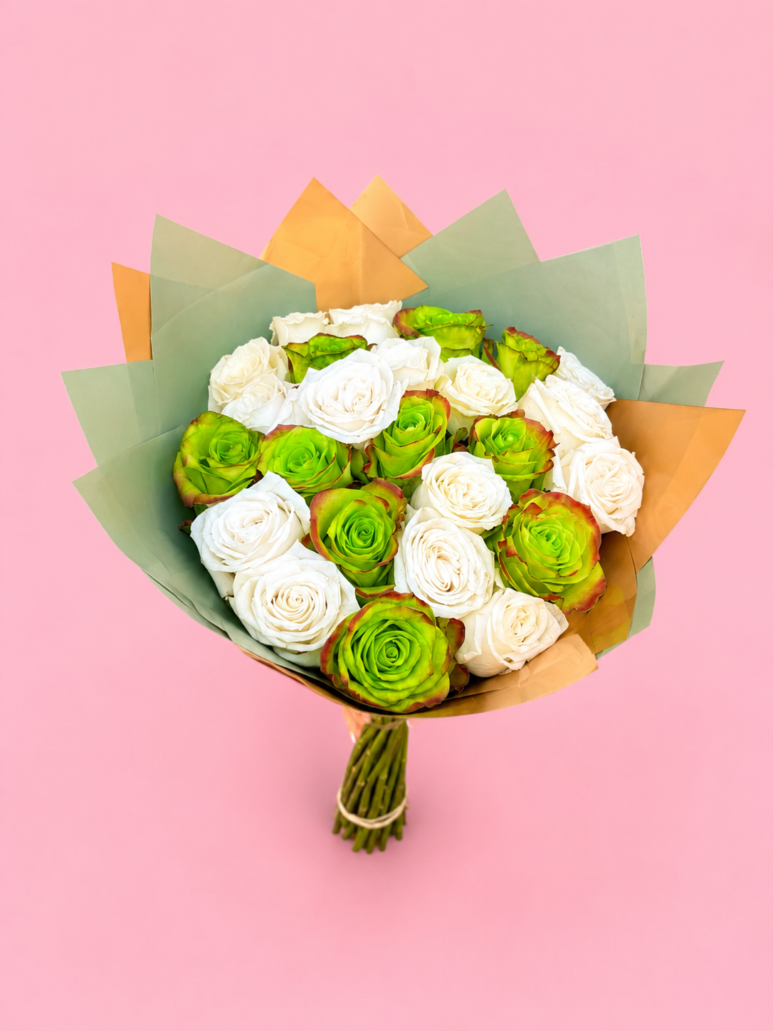 Ramo Buchon Graduation- White & Green
