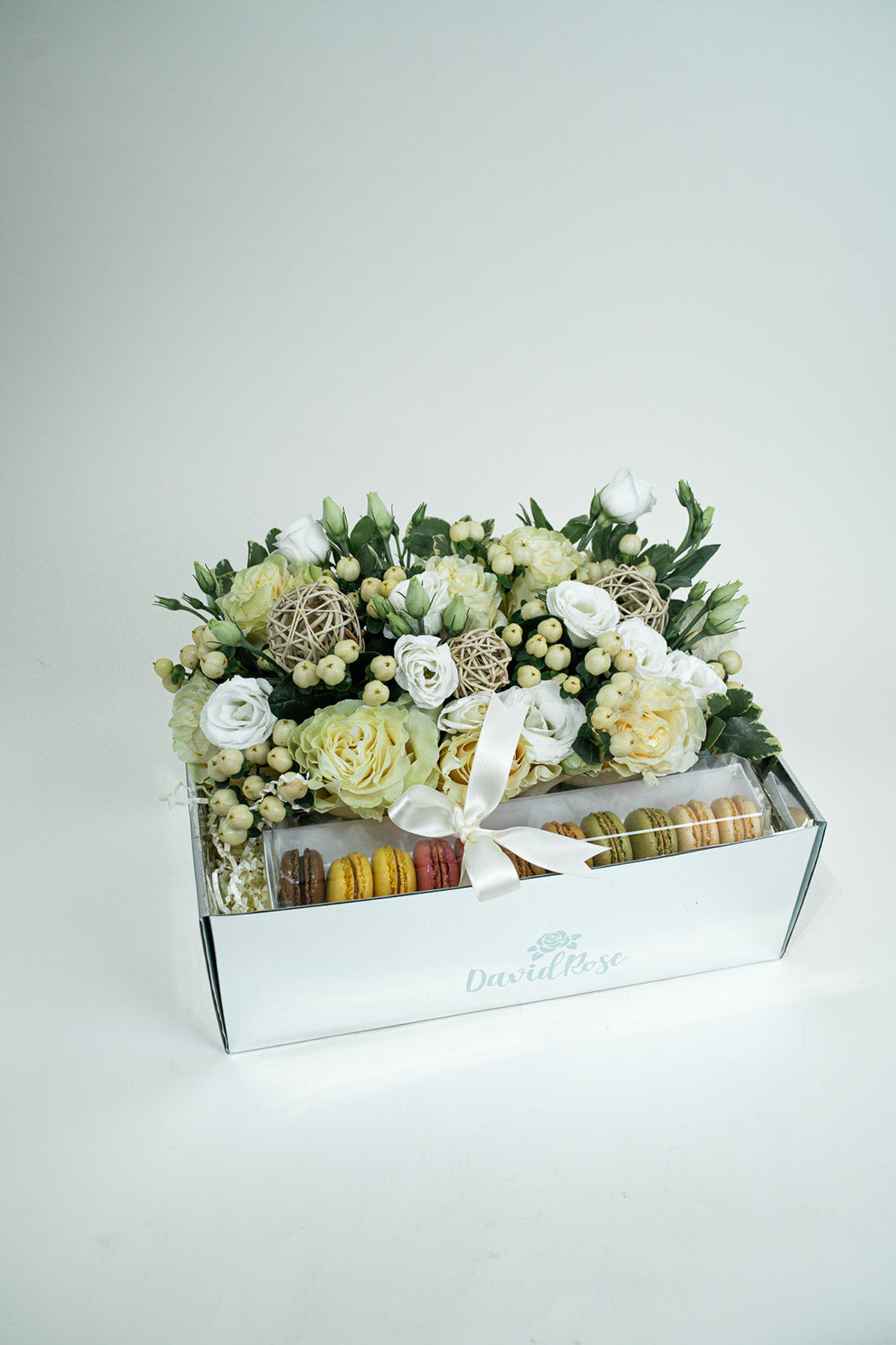 David Rose Signature Bloom Box - White