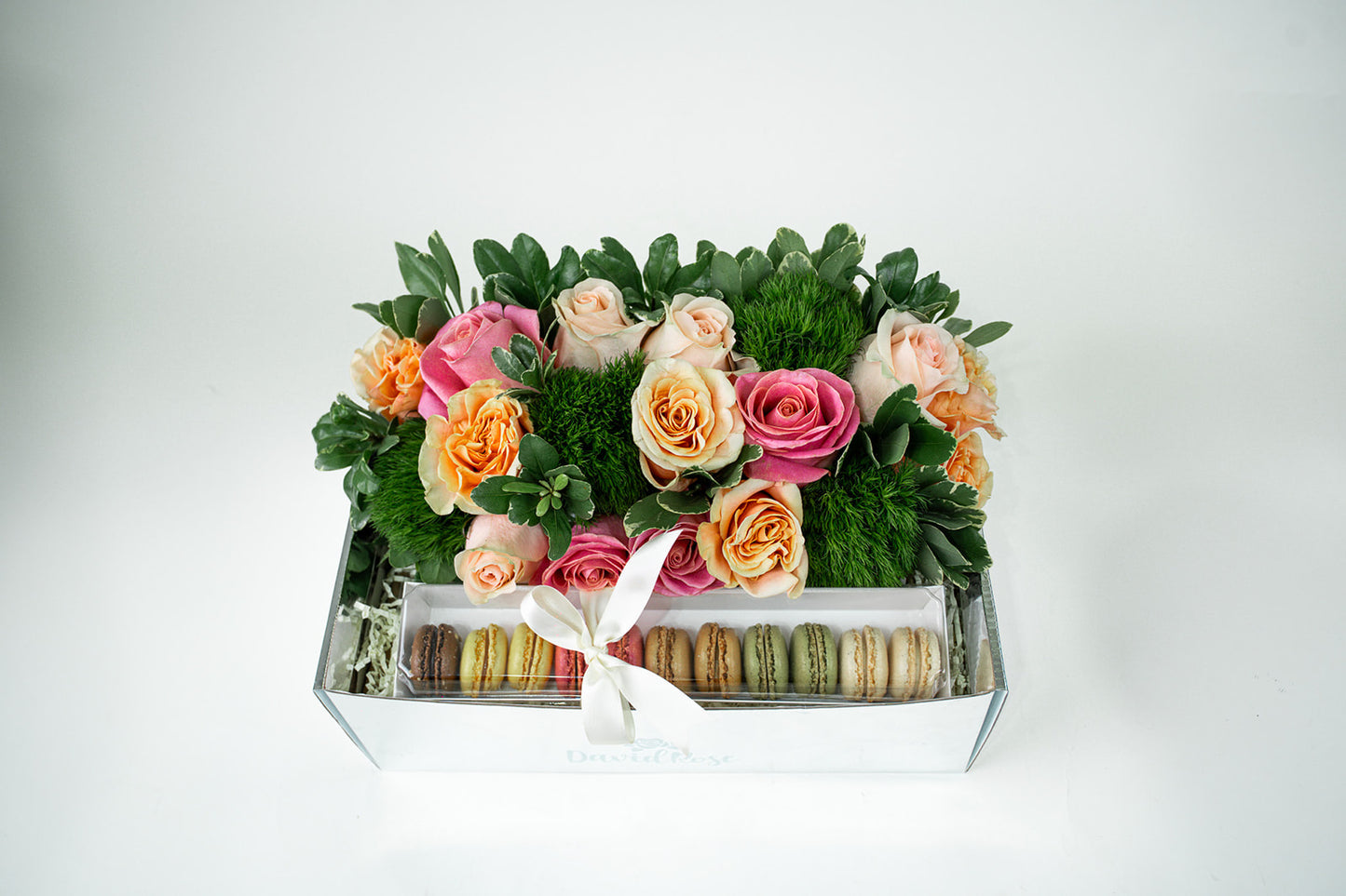 David Rose Signature Seasonal Box - Pink & Peach