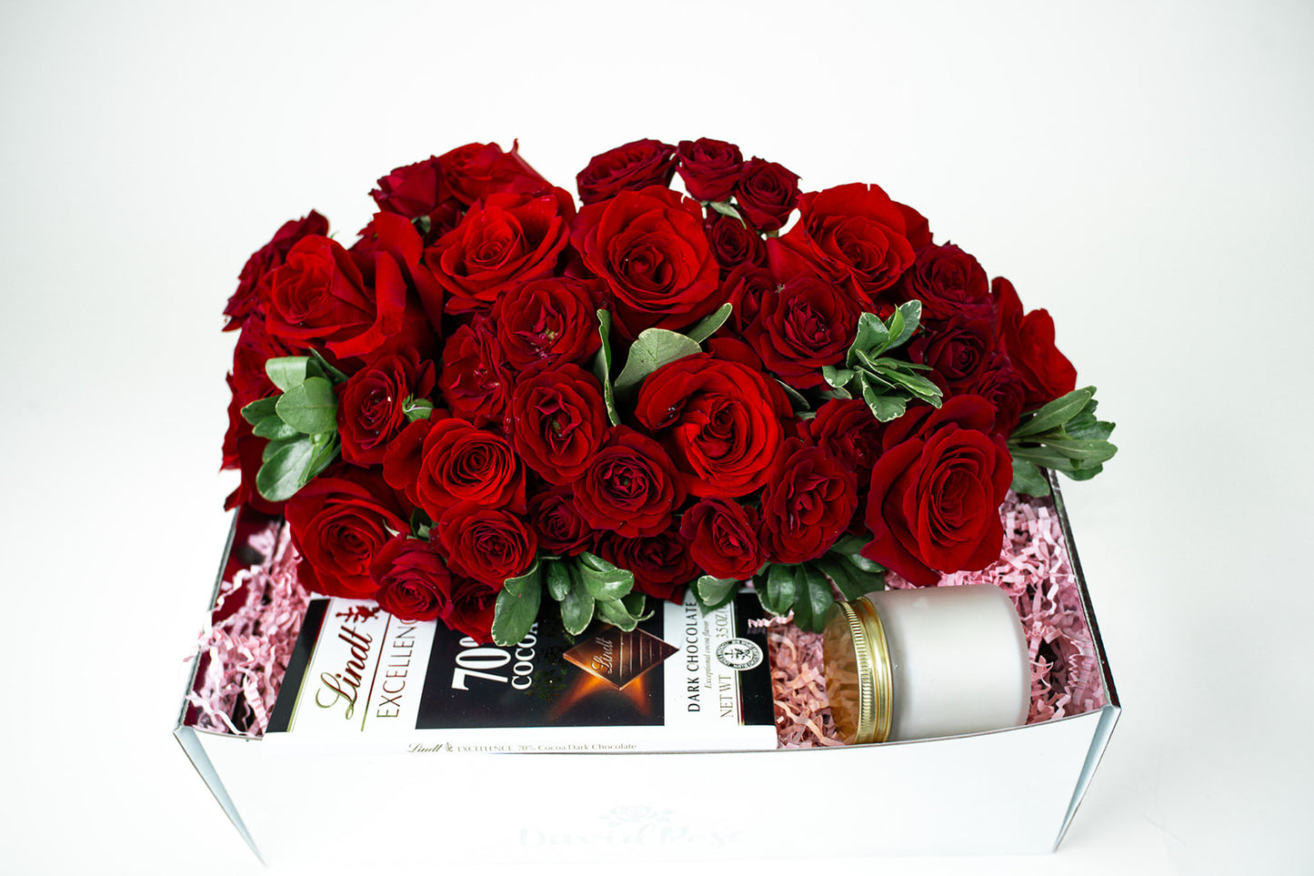David Rose Signature Roses Box - Red