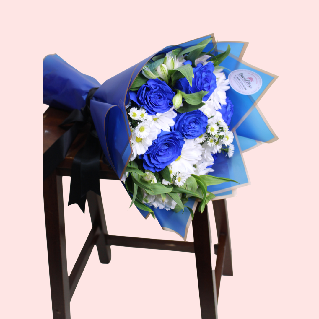 Mix Blue Bouquet