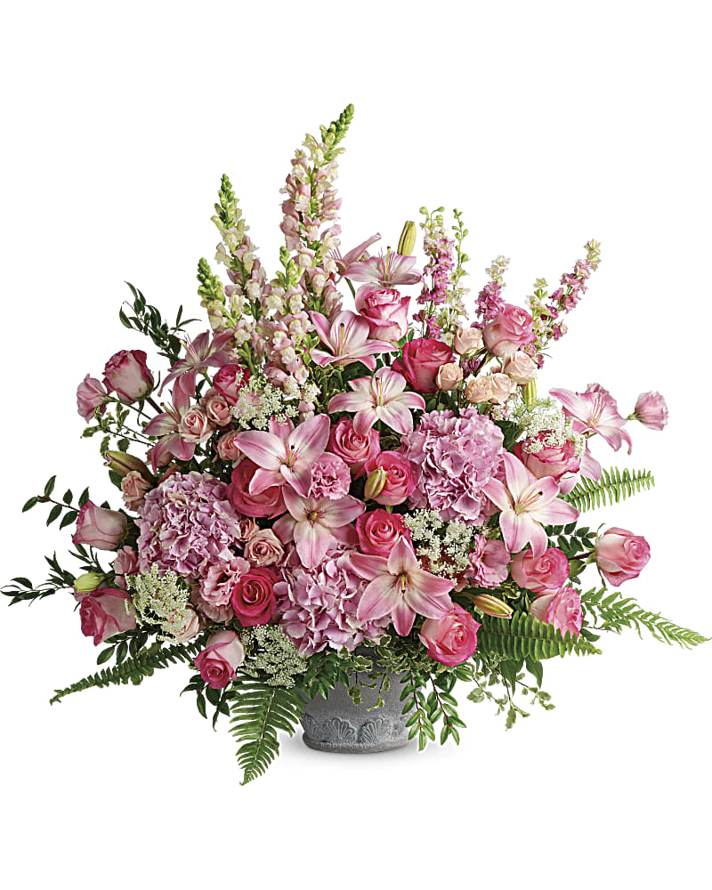 Graceful Pink Basket