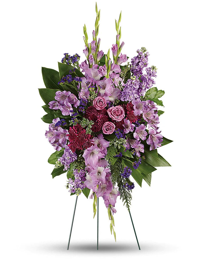 lavish lavender rose plant Luxurious Lavender Roses Standing Spray