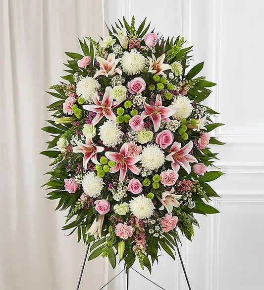 Pastel Colors Standing Spray