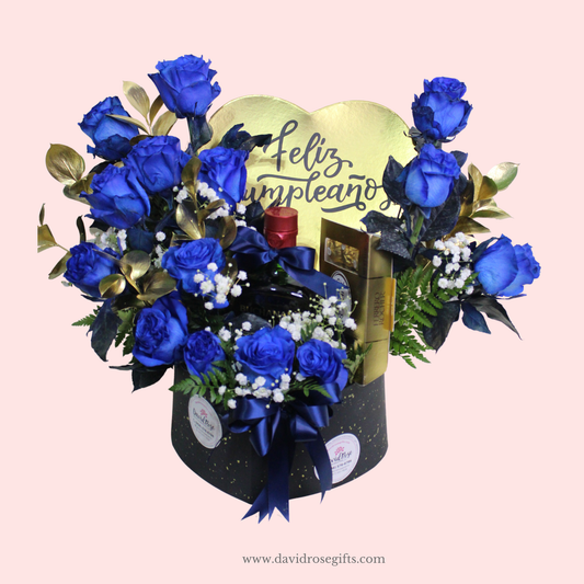 Blue Roses Box