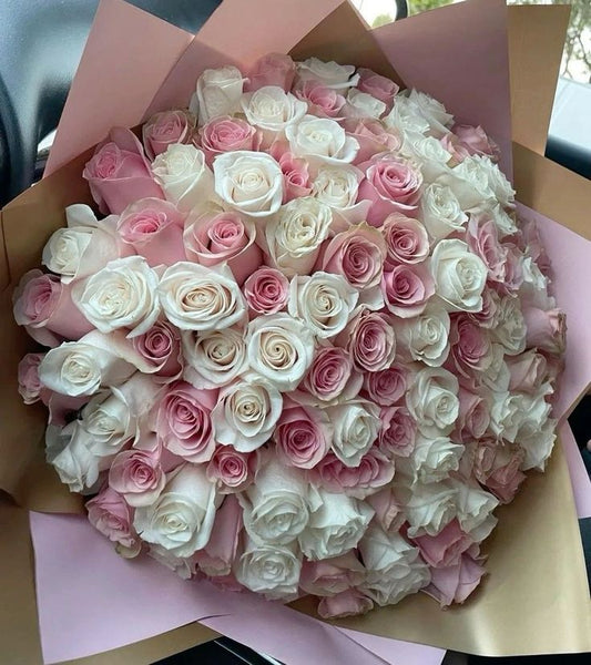 White & Pink Bouquet