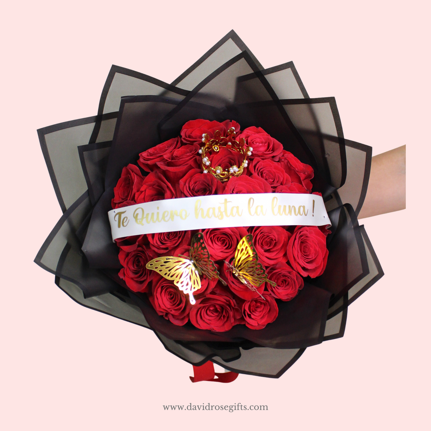 Ramo Buchon Red Roses