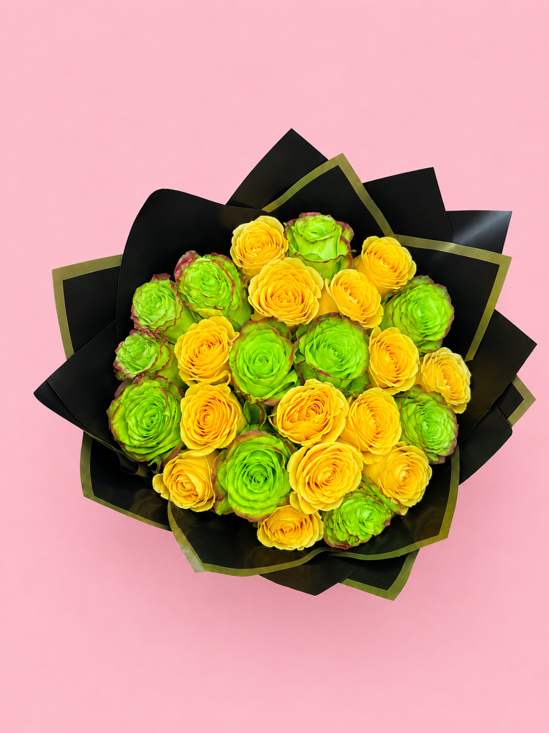 Ramo Buchon Graduation- Yellow & Green