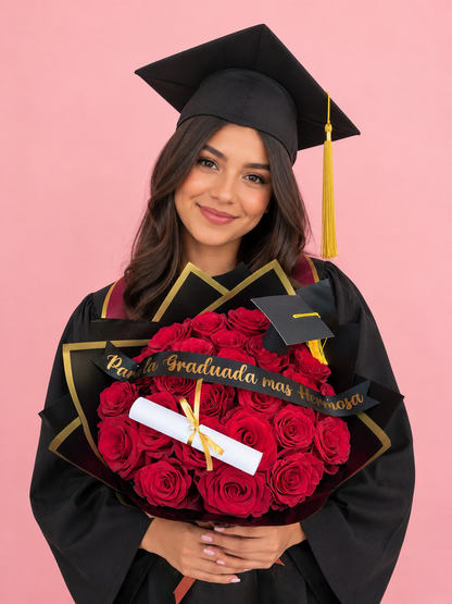 Ramo Buchon Graduation- Red