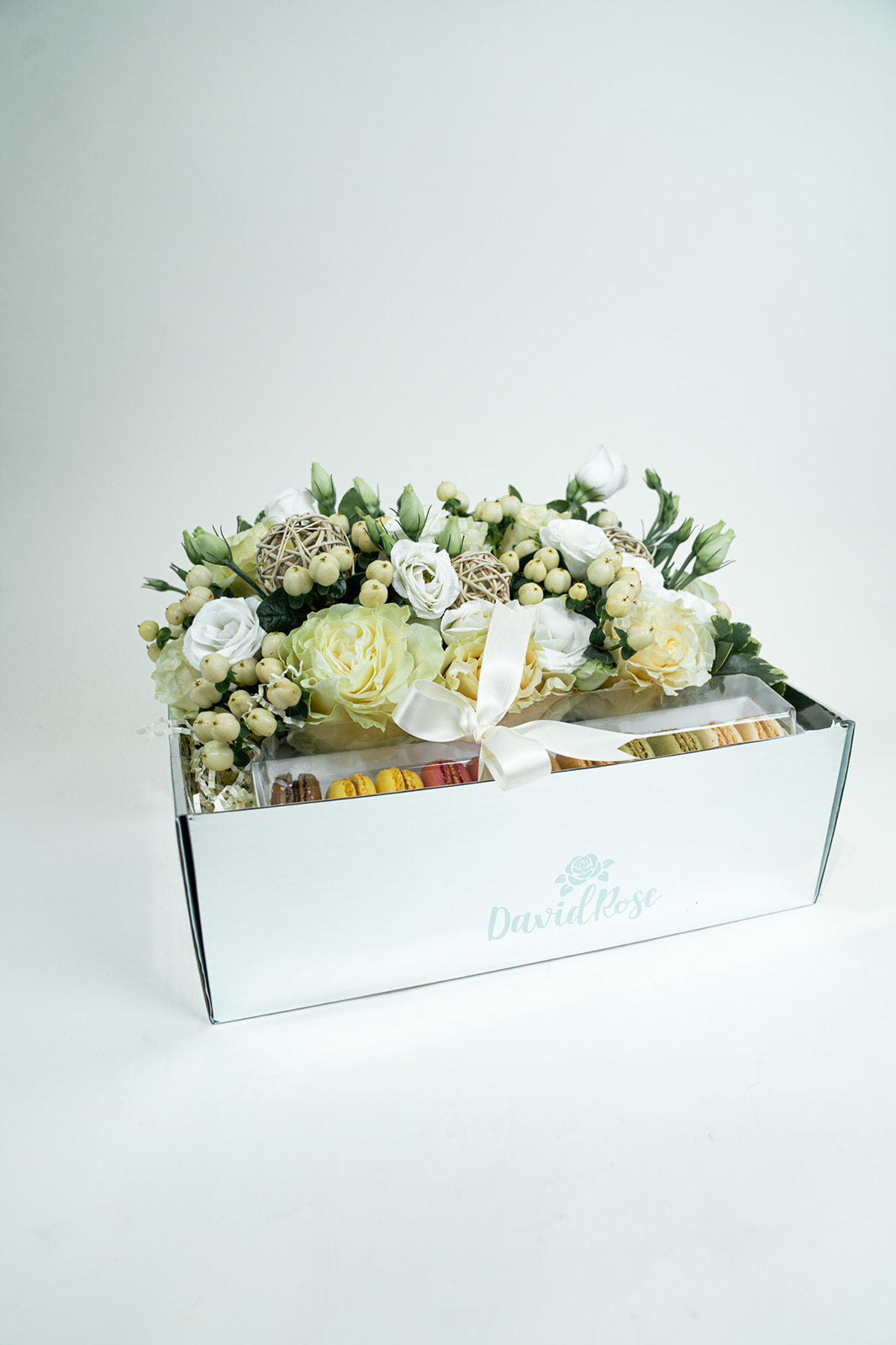 David Rose Signature Bloom Box - White