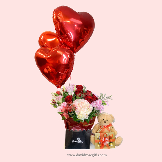 David Rose Pink & Red Bundle