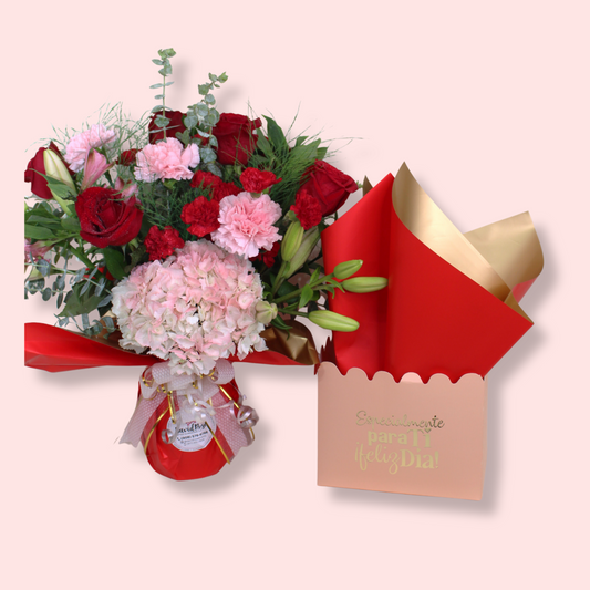 Especialmente para ti(Pink Box) - Pink and Red Flowers