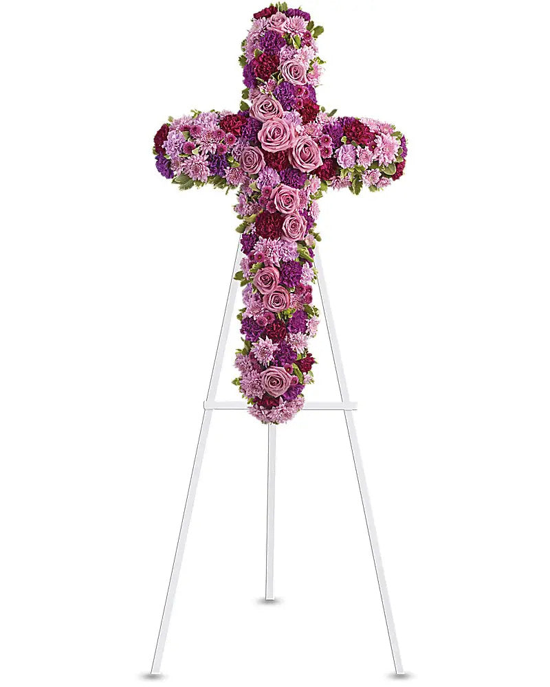 Faith Message Standing Spray