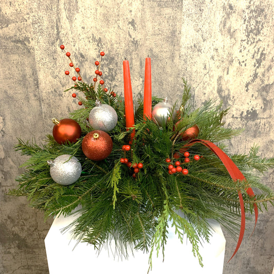 Holiday Shine Centerpiece