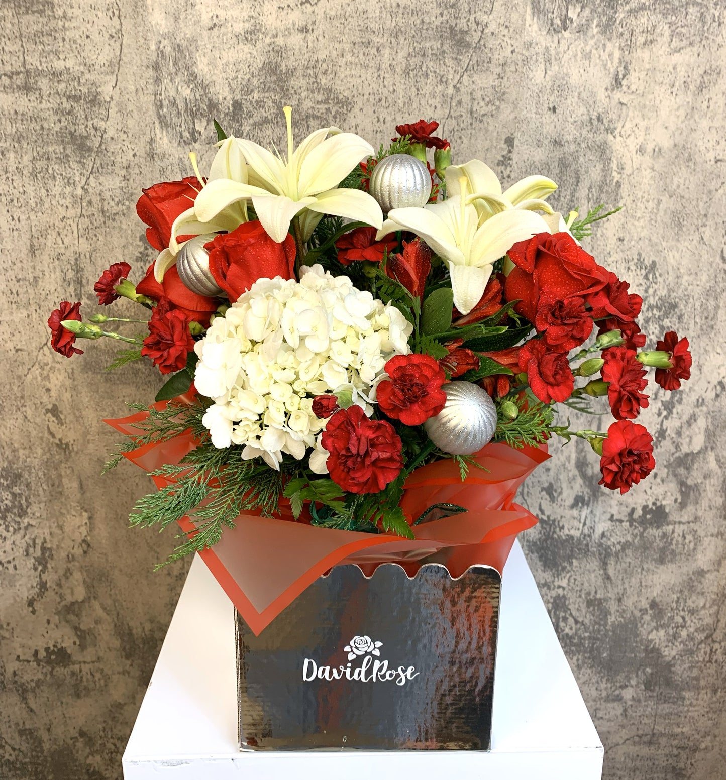 David Rose Christmas Flower Box