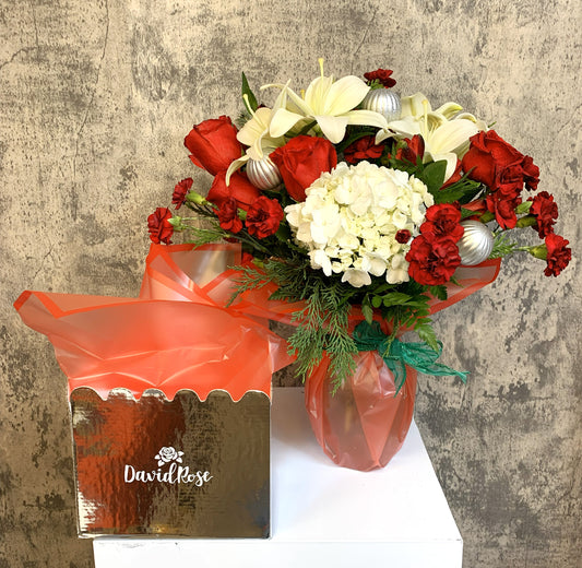 David Rose Christmas Flower Box