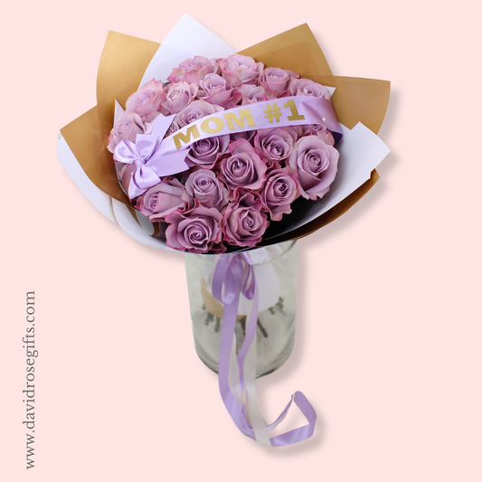 Lavender Roses Bouquet