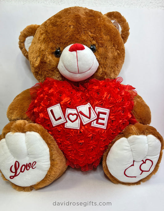 Jumboo Teddy Bear with Heart