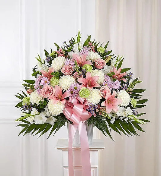 Heartfelt Sincerity - Pastel Colors Basket