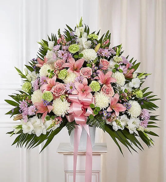 Heartfelt Sincerity - Pastel Colors Basket
