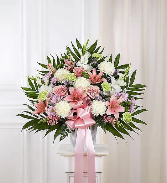 Heartfelt Sincerity - Pastel Colors Basket