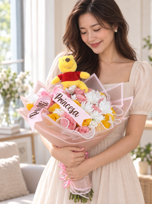 Pooh Princess Bouquet