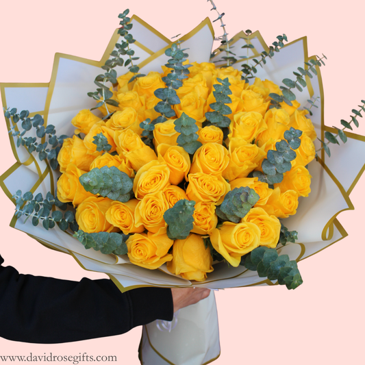 Yellow Roses Bouquet