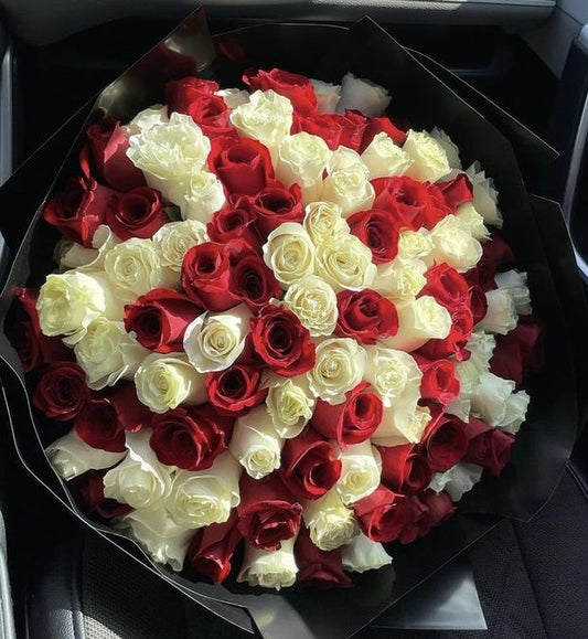 White & Red Bouquet