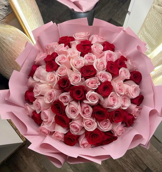 Pink & Red Bouquet